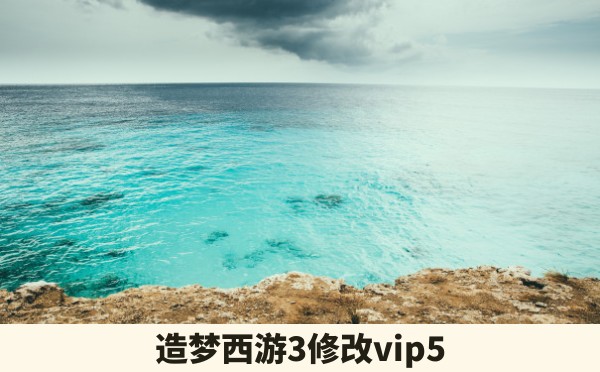 造梦西游3修改vip5