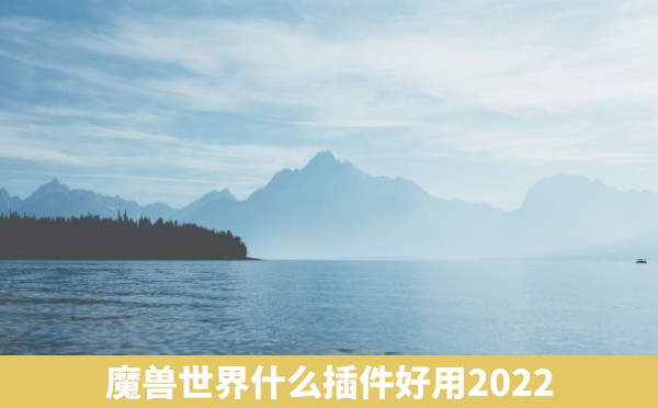 魔兽世界什么插件好用2022