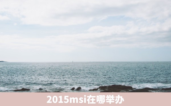 2015msi在哪举办