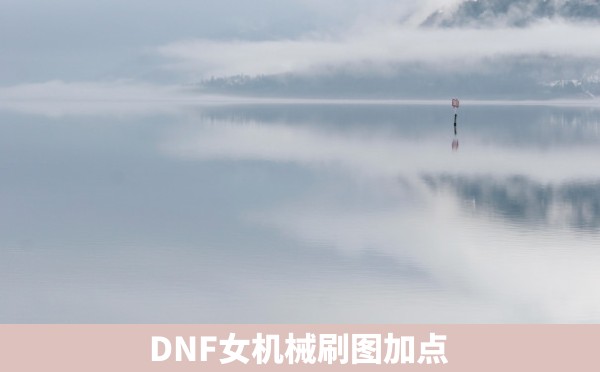 DNF女机械刷图加点