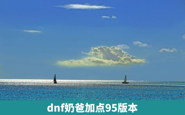 dnf奶爸加点95版本