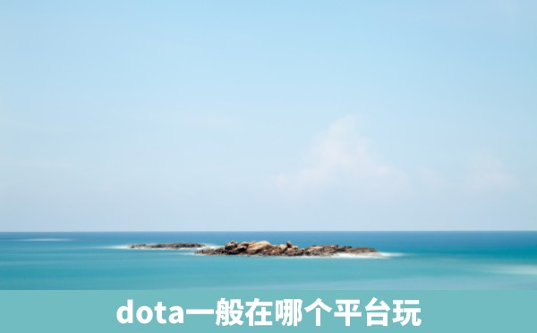 dota一般在哪个平台玩