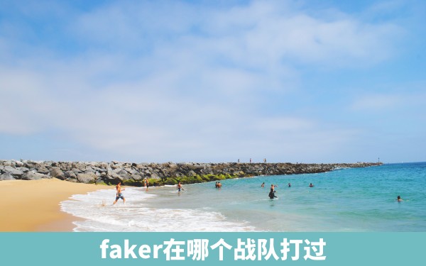 faker在哪个战队打过