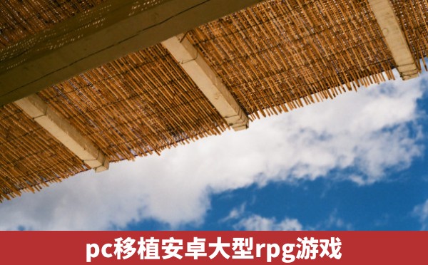 pc移植安卓大型rpg游戏