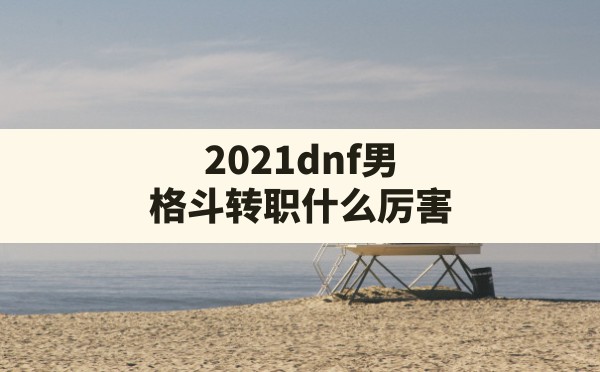 2021dnf男格斗转职什么厉害,地下城与勇士格斗家转职 - 凌海手游网