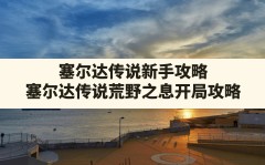 塞尔达传说新手攻略,塞尔达传说荒野之息开局攻略