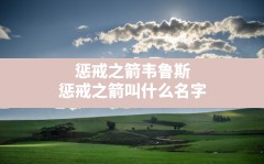 惩戒之箭韦鲁斯,惩戒之箭叫什么名字