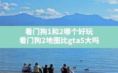 看门狗1和2哪个好玩(看门狗2地图比gta5大吗)